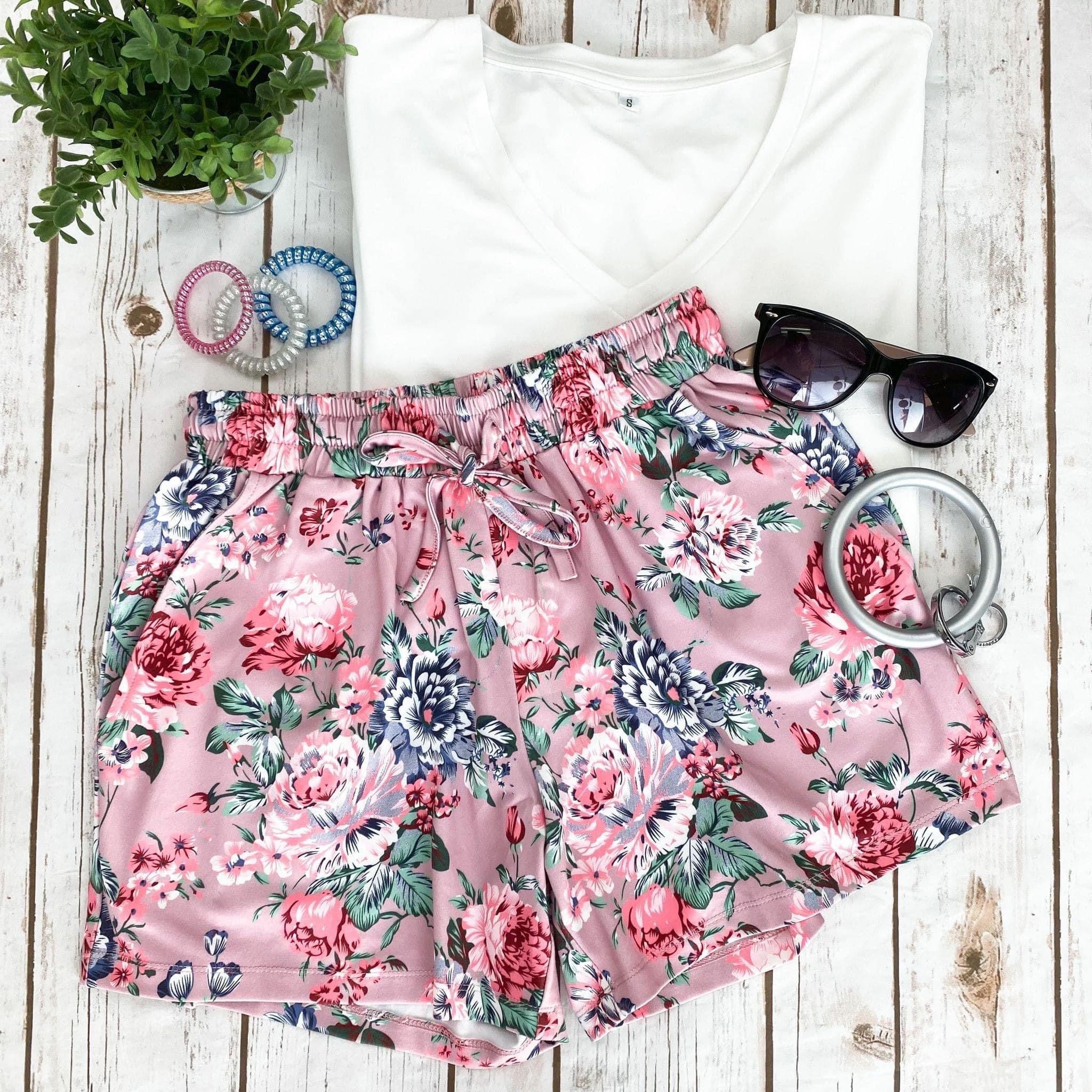 Jamie floral shorts