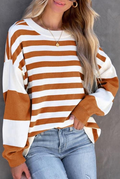 Sawyer stripe top