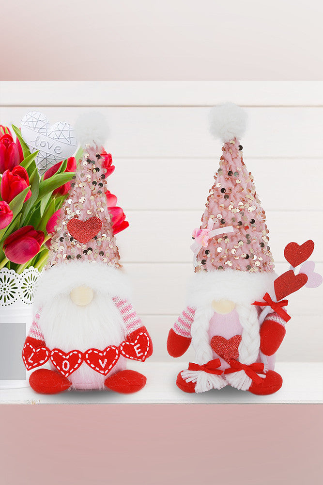 Valentine gnome set