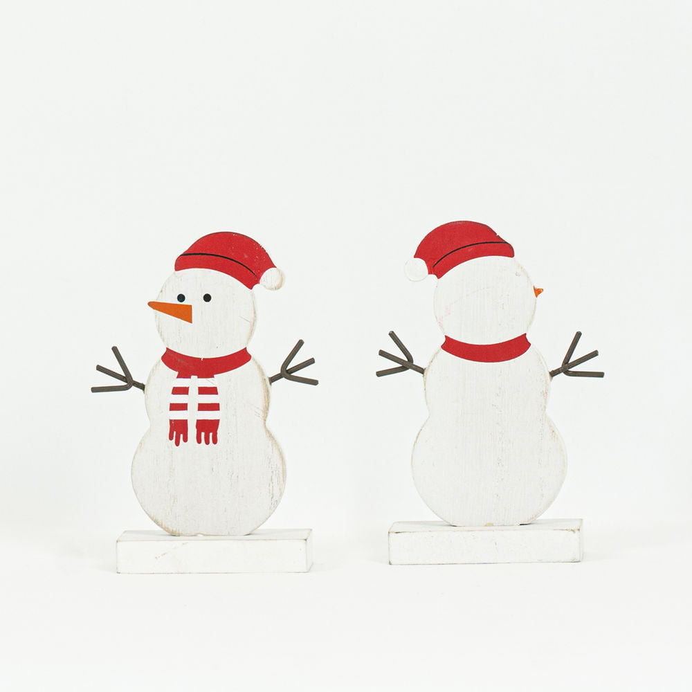 wd cutout on stnd (SNOWMAN)