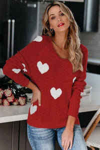 POSIE heart sweater