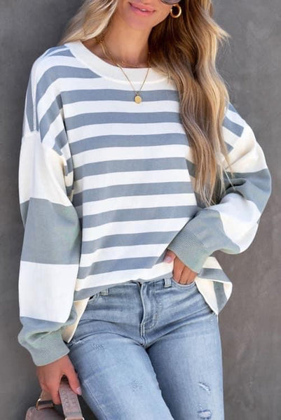 Sawyer stripe top
