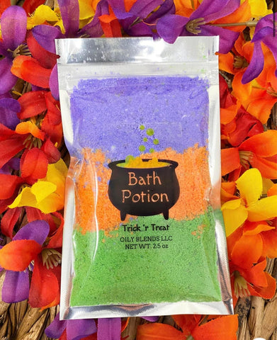 Trick Or Treat Bath Potions